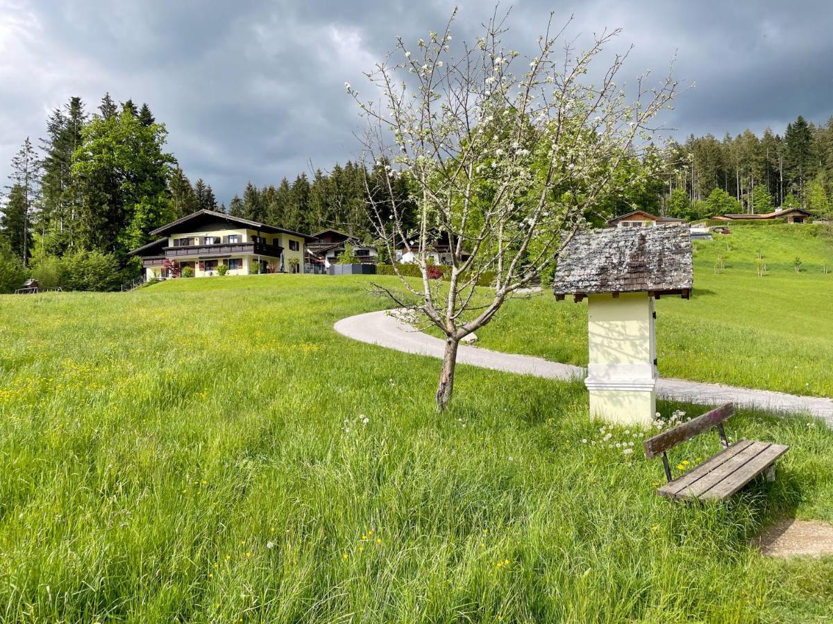 Am Randersberg - Wohnung Nr 3 Grossgmain Exterior foto